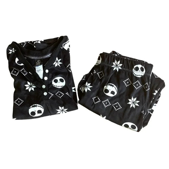 Disney Tim Burton's The Nightmare Before Christmas Fleece Pajamas, Size Small - Picture 16 of 16